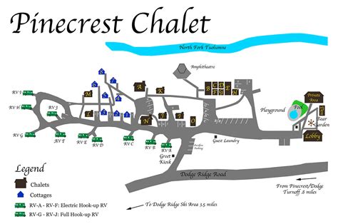 Map - Pinecrest Chalet