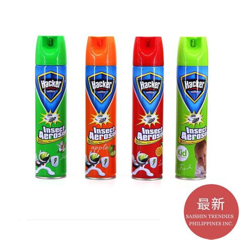 Hacker Aerosol Mosquito Killer Spray Ml Shopee Philippines