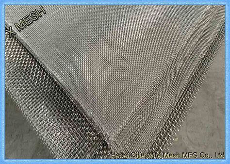 Crimped Ss Stainless Steel Metal Woven Screen Filter Wire Mesh