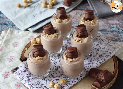 Vasitos Kinder Bueno S Per Cremoso Y Sin Cocci N Receta Petitchef