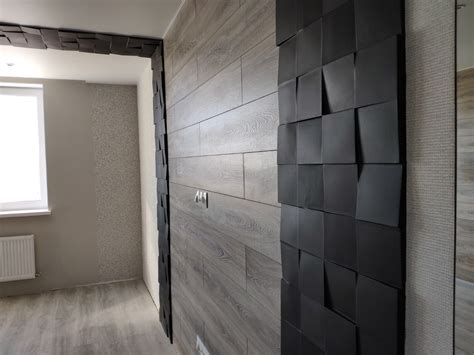 Самоклеющиеся панели в коридор - 75 фото