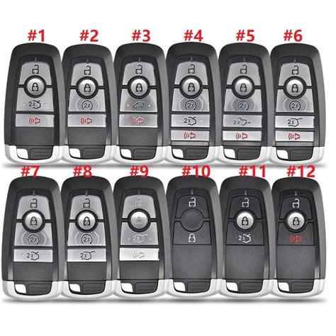 Mhz Mhz Mhz Mhz Smart Remote Control Keyless Go For Ford