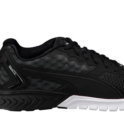 Tênis Puma Ignite Dual Mesh Preto - FutFanatics