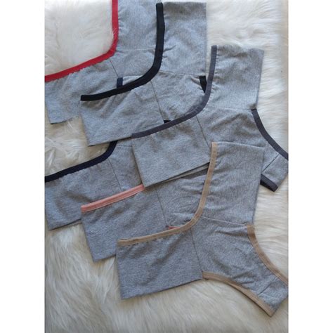 Promoção kit 6 calcinhas Tangão lingerie conforto algodão Plus size lateral dupla de tecido