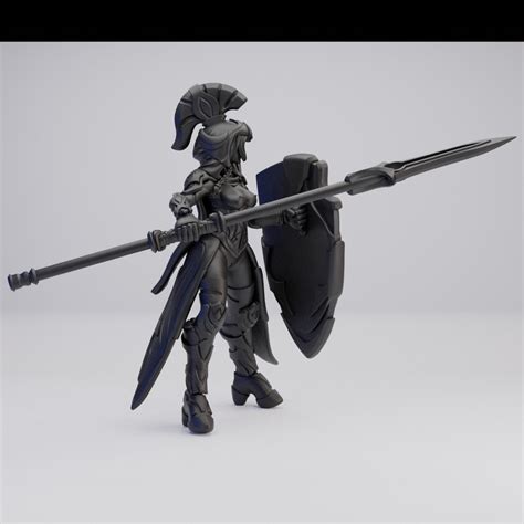 Hot Goblin 光槍刃エルフ ヌードA ミニチュア ホットゴブリン