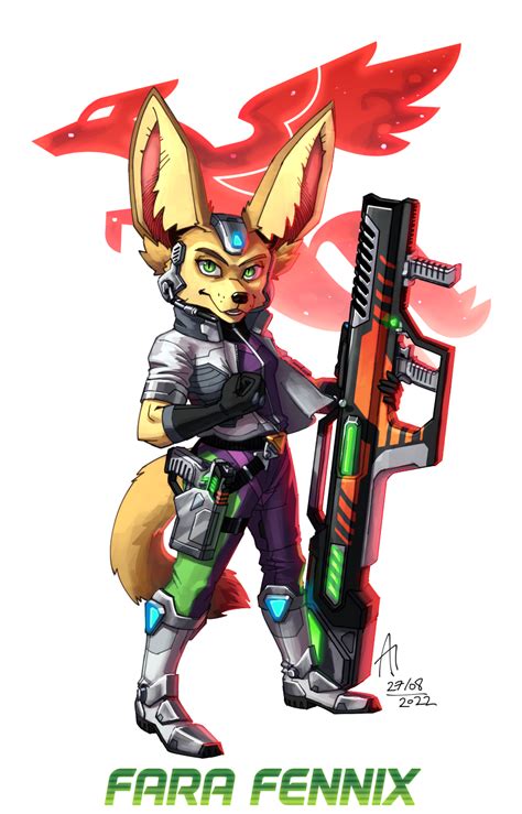 Starfox Redesigns Fara By Anomalain On Newgrounds