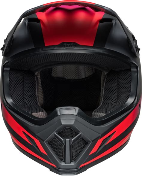 Bell Mx Mips Helmet Alter Ego Gloss Matte Black Red