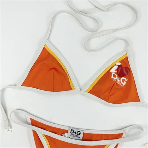Dolce Gabbana D G Bikini Labelled S Best Fit Depop