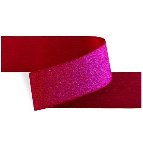 Fita Presente Cetim Lurex Cinderela Pink 041 22mm N5 Metro Papelaria