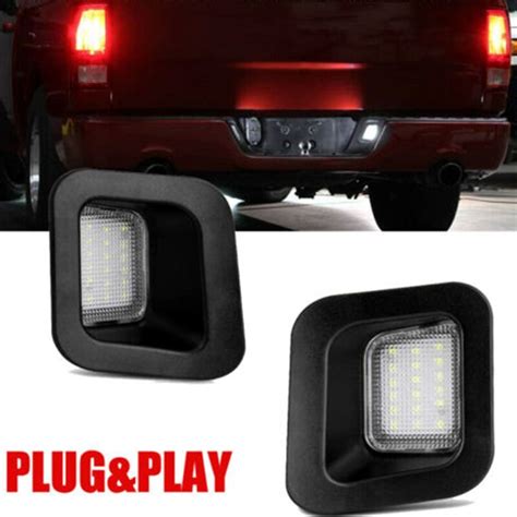 Paar Auto Led Kenteken Rear Bumper Licht Lampen Grandado