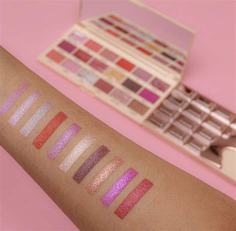 Makeup Revolution Chocolate Palette Swatches Saubhaya Makeup