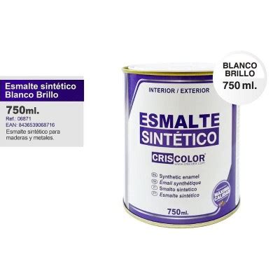 ESMALTE SINTETICO BLANCO BRILLO 750 ML