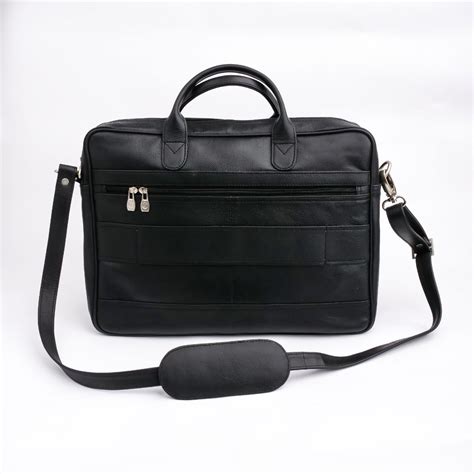 The Ultimate Black Leather Briefcase Bag – Jildleather