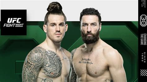 Brendan Allen Vs Paul Craig Set As Ufc Vegas Main Event