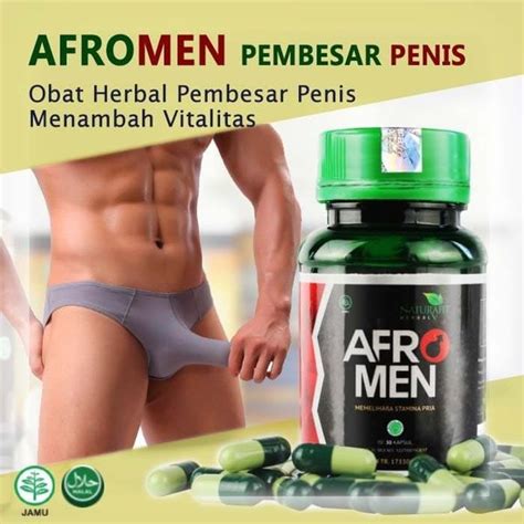 Jual Afromen Asli Herbal Obat Stamina Kuat Pria Resmi Bpom Di