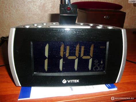 Радиочасы VITEK VT-3505 с проектором - «Для ночи лучше нет (фото)» | отзывы