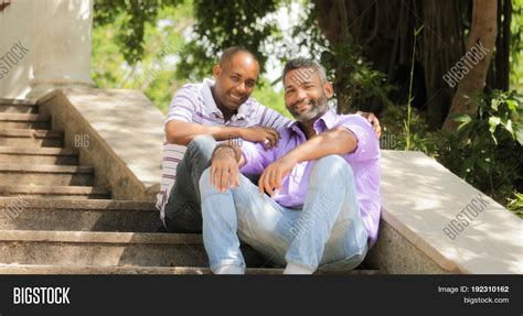 Portrait Two Gay Men Image Photo Free Trial Bigstock