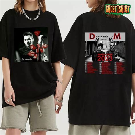 Depeche Mode Memento Mori World Tour Shirt