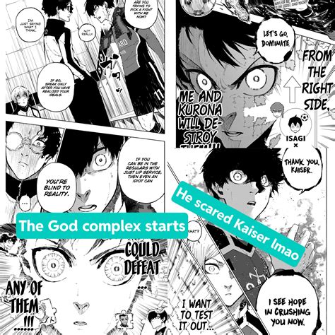 Isagi loosing his mind part 4, NEL : r/BlueLock