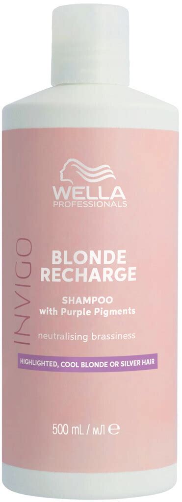 Wella Invigo Blonde Recharge Shampoo Ml Ab Preisvergleich Bei Idealo De