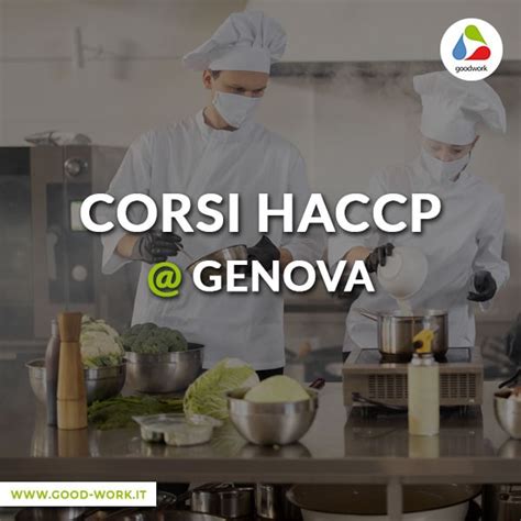 Corso HACCP Per Attestato Formazione Alimentaristi A Genova