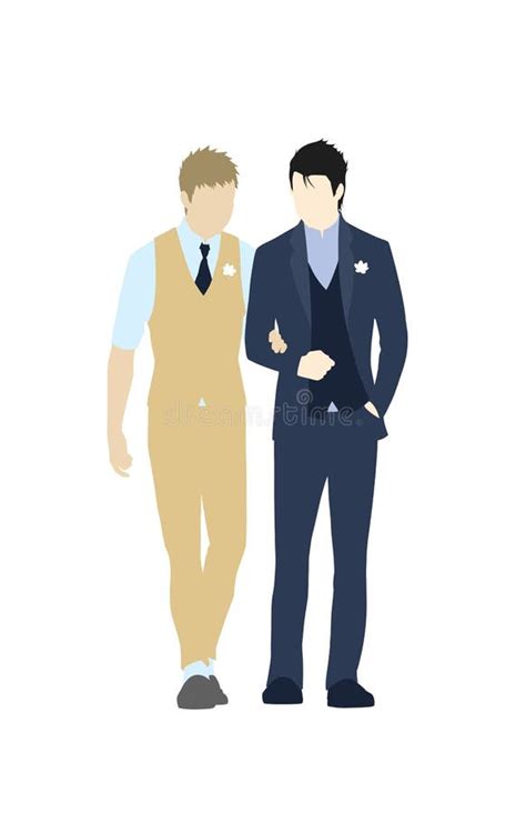 Gay Wedding Stock Vector Illustration Of Male Homosexual