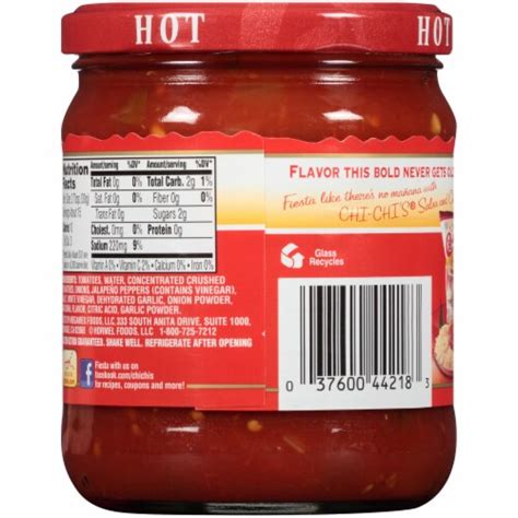Chi Chi S Hot Thick Chunky Salsa Oz Frys Food Stores