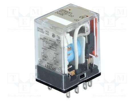 MY2N-D2 24VDC (S) OMRON - Relé: elektromagnetické | DPDT; Ucívky: 24VDC ...