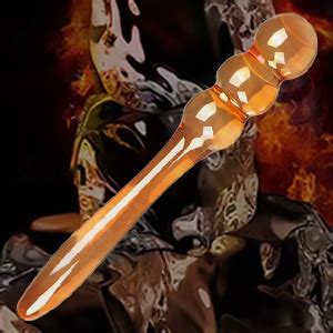 Amazon Glass Anal Bead Butt Plug Crystal Glass Butt Plug Pleasure Wand Double Ended Glass
