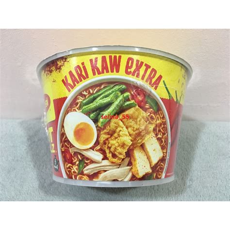 Malaysia Maggi Kari Kaw Extra Hot Mealz Mi Segera Curry Extra Flavour Instant Noodles G