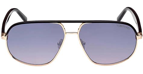 Tom Ford Ft1019 28b Navigator Sunglasses In Black For Men Lyst