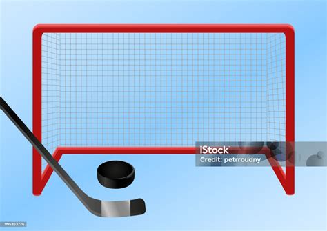 hoki es tujuan kepingan ditembak  sepanjang es  gawang hoki es