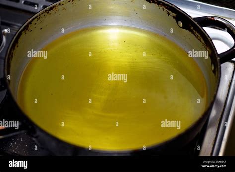 food oil   pan ready  frying fast food mixture  sunflower