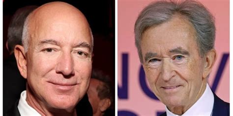 Jeff Bezos And Bernard Arnault Are Worth A Combined 400 Billion — Here