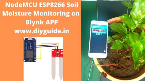 Iot Based Soil Moisture Monitoring Nodemcu Esp Soil Moisture