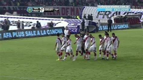 Fútbol en vivo River Racing Fecha 17 Torneo Final 2014 Fútbol