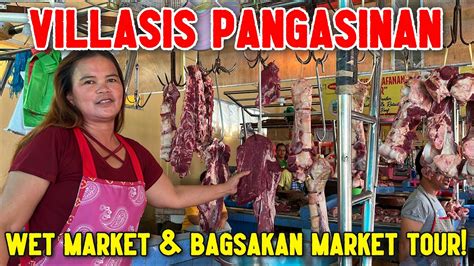 Palengke Tour In VILLASIS PANGASINAN Food Market Visit Around The WET