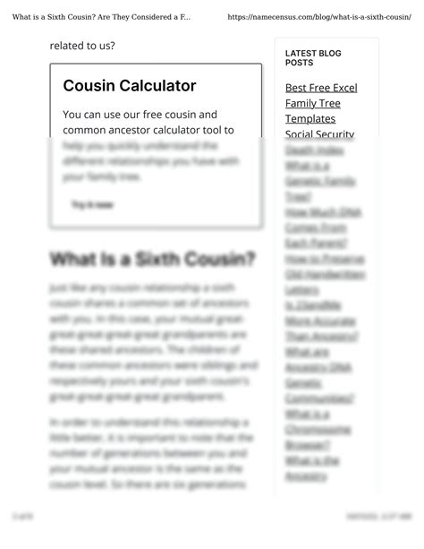 Meeting a third cousin led to a surprising discovery about his past 30