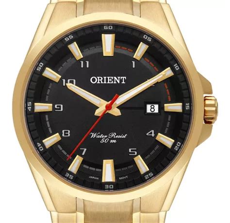 Reloj Pulsera Orient Mgss1188 P2kx De Cuerpo Color Dorado Para Hombre