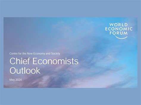 WEF releases Chief Economists Outlook for May 2024 | Emirates News Agency