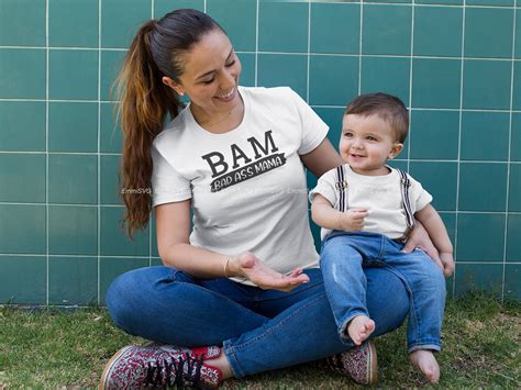 BAM Bad Ass Mom Svg Sassy Mom Svg Boujee Mom Svg Sarcastic Mom Svg