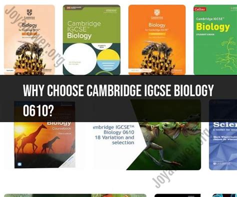 Cambridge Igcse Biology Course Overview Joyanswer Org