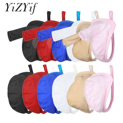 Thongs Men Lingerie Glossy Bulge Pouch C String Thong Briefs Underwear Swimwear Swimsuit Panties