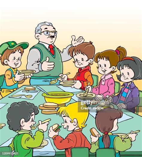 25 School Canteen Cartoon Stock Photos, High-Res Pictures, and Images ...