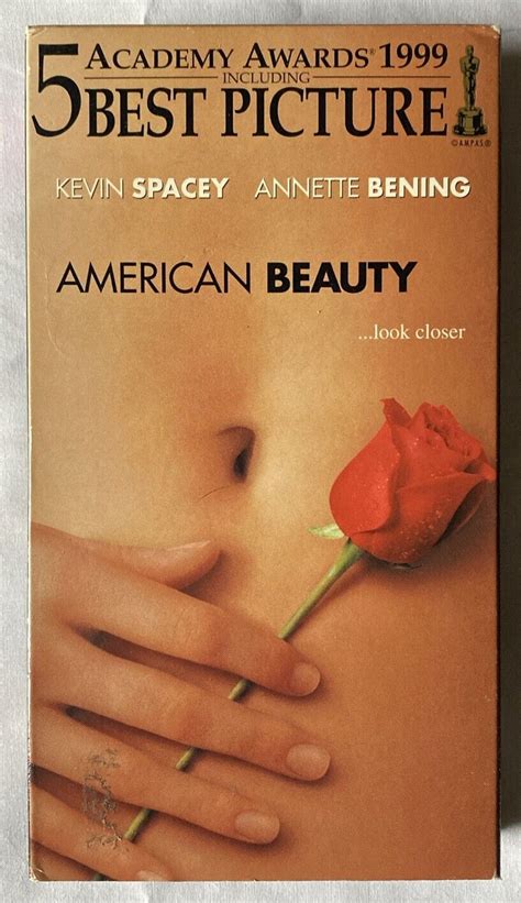 American Beauty VHS Kevin Spacey Annette Bening 1999 EBay