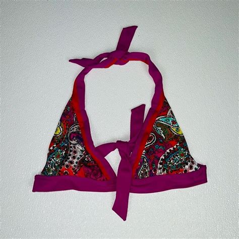 Becca Rebecca Virtue Swimsuit Hipster Bikini Top Pais Gem