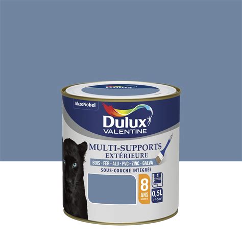 Peinture extérieure bois fer plastique DULUX VALENTINE ciel d orage