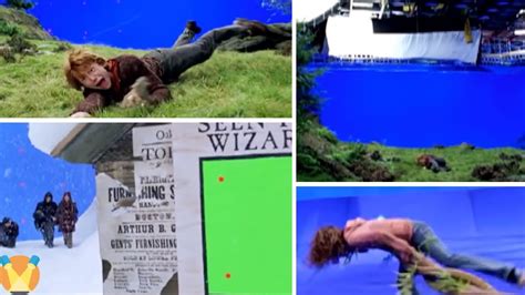 Harry Potter Behind The Scenes Vfx Breakdown Youtube