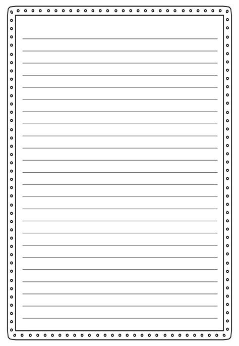 Folha Para Escrever Carta - Folha Para Escrever Carta
