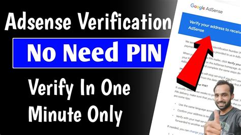 Adsense Address Verification Without Pin How To Verify Google Adsense